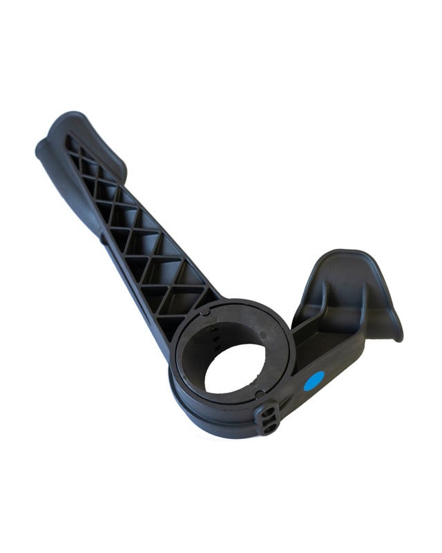 Outer Front Wheel Cup & bolt (Blue)- WestSlope