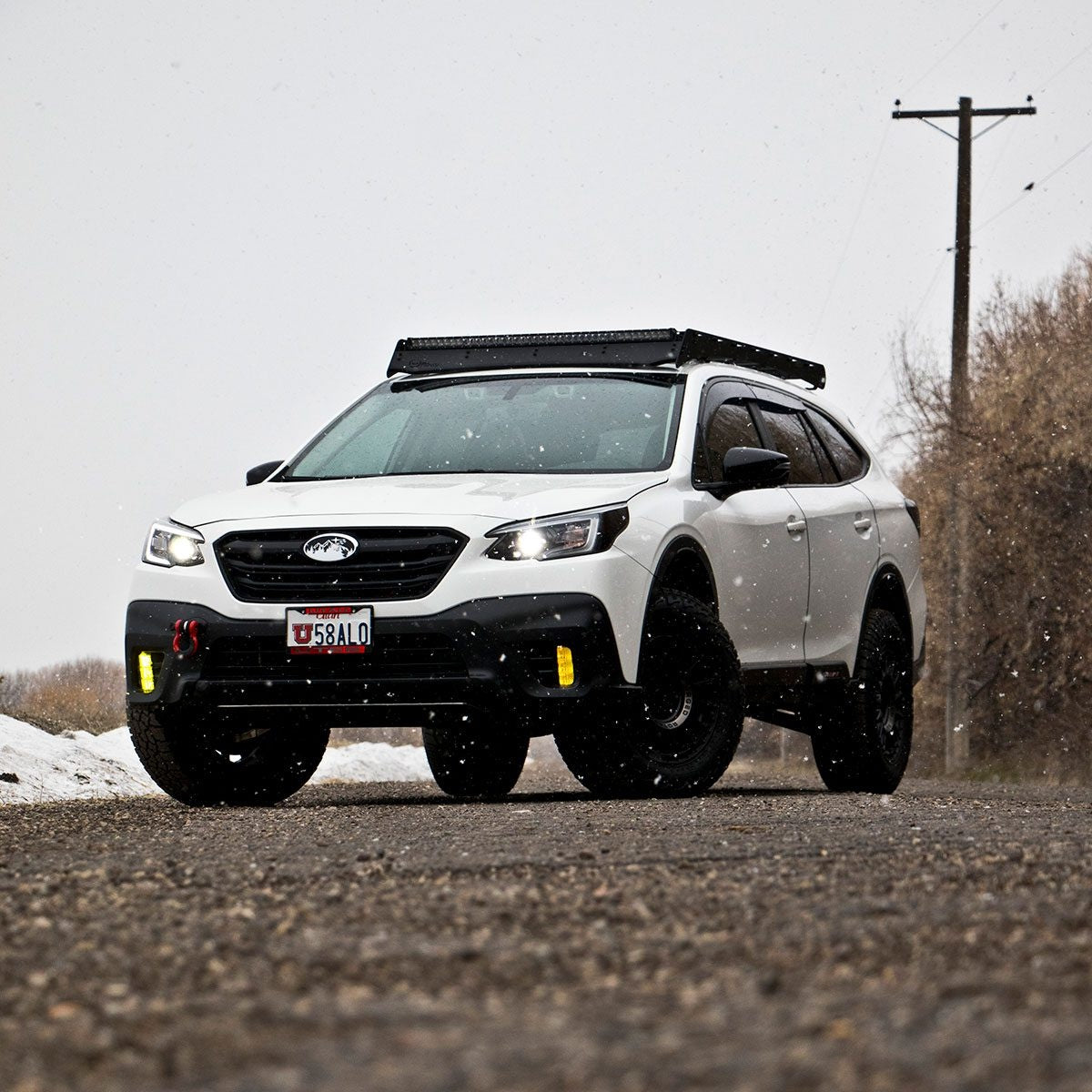 6th Gen Subaru Outback Prinsu Roof Rack