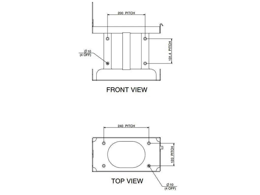 Vertical Jerry Can Holder