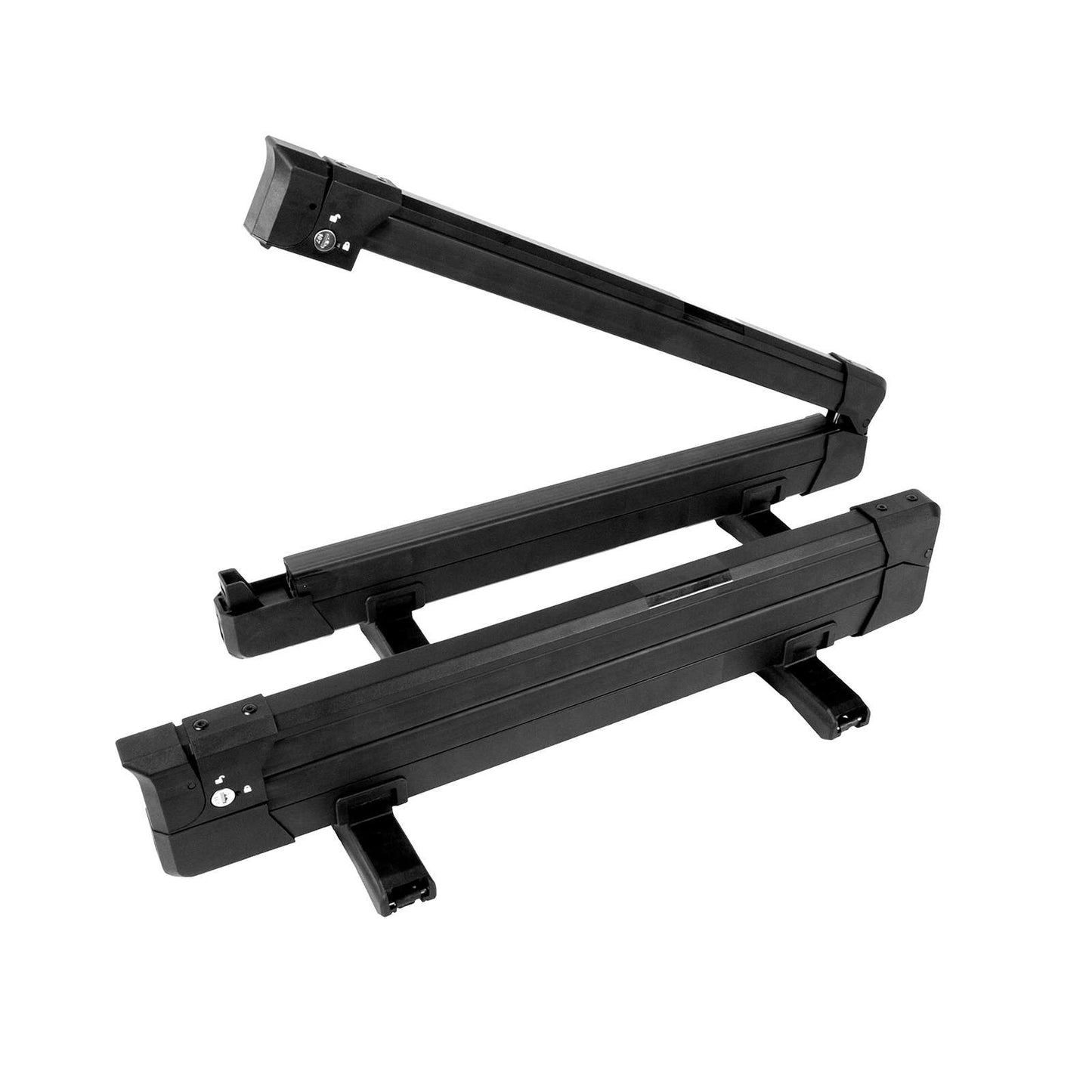 Switch 4 - Clamshell Flip Down Ski Rack - Black - 4 Ski