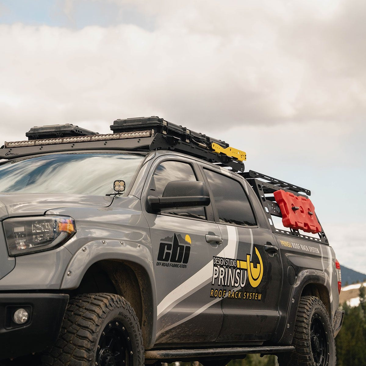 2nd Gen Toyota Tundra Prinsu Crewmax Cab Rack